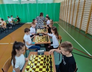 Zdjęcie nr 1 Międzyszkolny Turniej Szachowy o Puchar Wójta Gminy Krzemieniewo