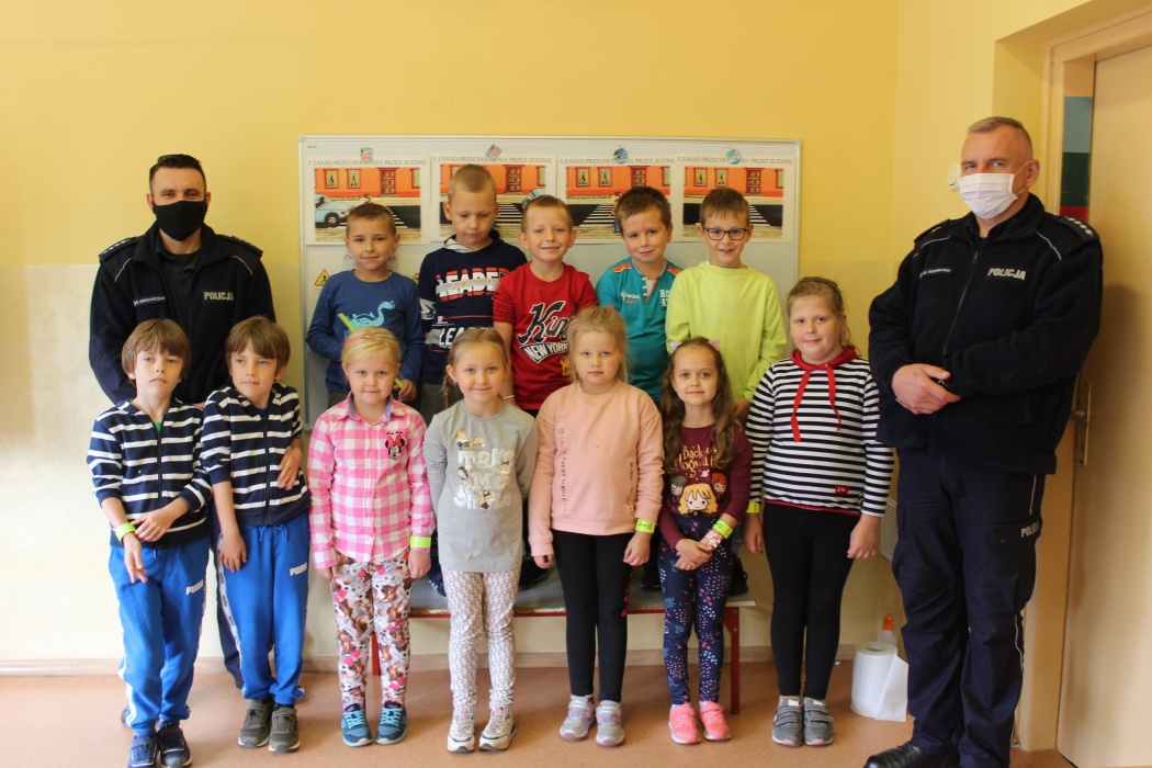Zdjęcie Spotkanie z policjantem w szkole w Pawłowicach