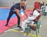 Zdjęcie nr 9 Lena Małecka Mistrzynią Polski Seniorów w Taekwondo Olimpijskim